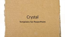  Presentation with white sheet - Beautiful PPT theme featuring cardboard sheet background isolated backdrop and a coral colored foreground