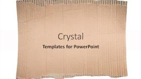  Presentation with cardboard - Colorful PPT theme enhanced with cardboard-torn-edge-piece backdrop and a lemonade colored foreground