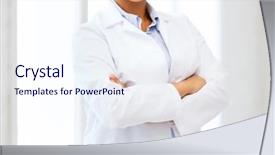  Presentation with cardiac - Presentation theme enhanced with vet cardiac - healthcare and medical concept background and a sky blue colored foreground