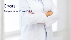  Presentation with medical mhealth healthcare concept - Cool new PPT layouts with vet cardiac - healthcare and medical concept backdrop and a sky blue colored foreground