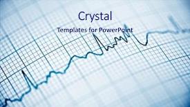 Presentation with close up view of the compass on old paper - Slide deck enhanced with cardiac arrest - close up of an electrocardiogram background and a sky blue colored foreground