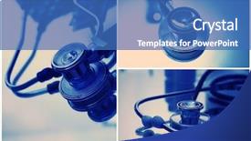  Presentation with collage medical - Beautiful PPT layouts featuring cardiac imaging - collage of medical images cardiology backdrop and a teal colored foreground