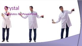  Presentation with donation - Beautiful slide deck featuring cardiology - doctor in blood donation concept backdrop and a pink colored foreground