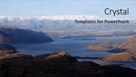  Presentation with mountain view - Amazing slide set having cardrona-lovely-mountain-view-southern backdrop and a light blue colored foreground