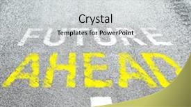  Presentation with future - Presentation theme with career choices - future concept future ahead written background and a light gray colored foreground