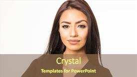  Presentation with scrubs - Cool new presentation design with career choices such as beautician backdrop and a tawny brown colored foreground