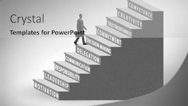  Presentation with skills - PPT layouts having career-ladder-concept-with-key background and a light gray colored foreground