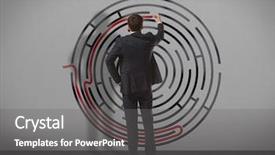  Presentation with concept - PPT theme enhanced with career plans - business concept back view background and a gray colored foreground