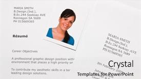  Presentation with career portfolio - Presentation having career portfolio - application and cv in english background and a light gray colored foreground