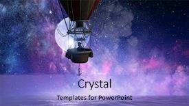  Presentation with women traveling - Amazing theme having career success women color - woman traveling in aerostat mixed backdrop and a  colored foreground