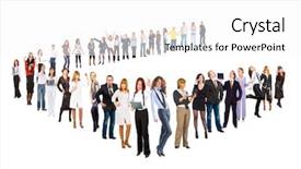  Presentation with culture - Audience pleasing slides consisting of career succession - together we stand office culture backdrop and a white colored foreground