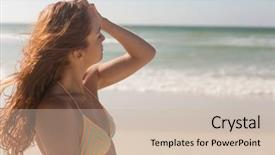  Presentation with healthy workplace full length side view - Cool new PPT layouts with caress - side view of pretty young backdrop and a soft green colored foreground