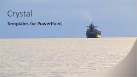  Presentation with cargo ship - 