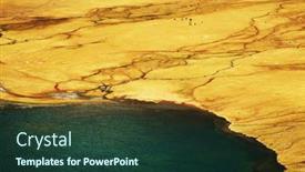  Presentation with america - Slide deck enhanced with carhuacocha-laguna-in-cordiliera-huayhuash background and a tawny brown colored foreground