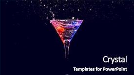  Presentation with skin care natural yellow and white - Audience pleasing theme consisting of cari on the white background backdrop and a black colored foreground