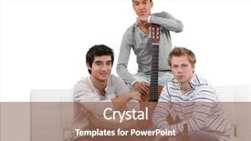  Presentation with nutrition practice - Cool new presentation theme with folk dance modern dance - friends at band practice backdrop and a  colored foreground