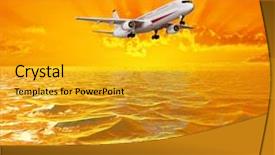  Presentation with lost at sea - Slides with caribean - vacation in the sea background and a  colored foreground