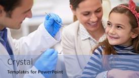  Presentation with caring - Colorful slides enhanced with caring-mother-encouraging-her-daughter backdrop and a light blue colored foreground