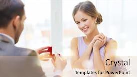  Presentation with modern medicine cardiology concept mixed - Presentation featuring carins - restaurant couple and holiday concept background and a lemonade colored foreground