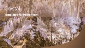  Presentation with national - Beautiful slides featuring carlsbad-cavern-national-park-new backdrop and a coral colored foreground