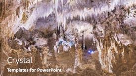  Presentation with park - Slide set consisting of carlsbad-cavern-national-park-new background and a tawny brown colored foreground