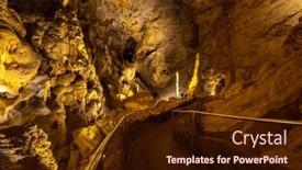  Presentation with usa - Presentation featuring carlsbad-caverns-national-park background and a wine colored foreground