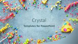  Presentation with birthday party - Amazing PPT layouts having carnival-birthday-or-party-background backdrop and a light blue colored foreground