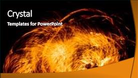  Presentation with abstract light - PPT layouts having carnival light abstract drawing background and a black colored foreground