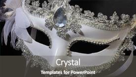  Presentation with brazil carnival - Audience pleasing slides consisting of carnival mask carnival national holiday backdrop and a dark gray colored foreground