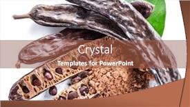  Presentation with carob - Presentation with  background and a  colored foreground