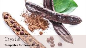  Presentation with carob - Amazing presentation theme having  backdrop and a  colored foreground