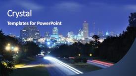  Presentation with skyline - Theme enhanced with carolina from above jarvis kaplan background and a  colored foreground