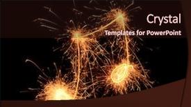  Presentation with music notes - PPT layouts featuring caroling - sparklers notes isolated on black background and a wine colored foreground