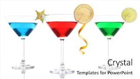  Presentation with colorful cocktails mojito red cocktail - Colorful presentation enhanced with carom - alcoholic cocktails in martini glasses backdrop and a white colored foreground
