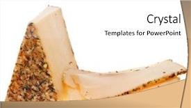  Presentation with isolation - Presentation theme with carom - smoked cheese with spices isolation background and a  colored foreground