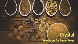  Presentation with vegetable microbiology - Amazing PPT layouts having carom - vegetable masala with selection backdrop and a tawny brown colored foreground