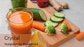  Presentation with mango juice fresh tropical fruit - Amazing theme having carotene - glass of fresh juice backdrop and a gold colored foreground