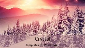  Presentation with happy new year - Beautiful presentation design featuring carpathian ukraine europe beauty world backdrop and a  colored foreground