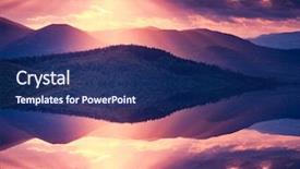  Presentation with vintage retro - Slide deck consisting of carpathian ukraine europe beauty world background and a  colored foreground