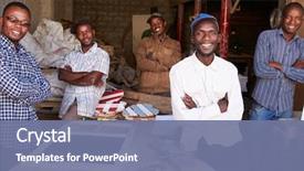  Presentation with south africa - Slides with carpentry workshop portrait south africa background and a seafoam green colored foreground