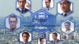  Presentation with carpooling - Amazing PPT theme having carpool - ridesharing and carpooling concept backdrop and a  colored foreground