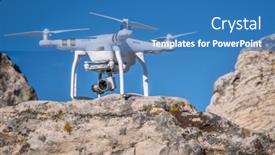  Presentation with quadcopter - Amazing slides having carr-co-usa-september-20 backdrop and a  colored foreground