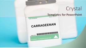  Presentation with milk dairy products - PPT layouts with carrageenan-is-a-thickener background and a lemonade colored foreground