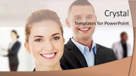  Presentation with successful - Colorful presentation design enhanced with carreira profissional - successful business couple is standing backdrop and a lemonade colored foreground