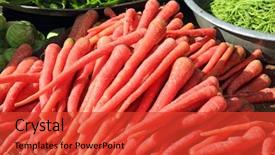  Presentation with wedding card india - Colorful PPT layouts enhanced with carrot on market in india backdrop and a  colored foreground