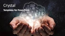  Presentation with great idea - Beautiful PPT layouts featuring carrying out great success idea mixed media backdrop and a dark gray colored foreground