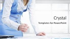  Presentation with new ideas - Slide set consisting of carrying out new effective ideas mixed media background and a white colored foreground