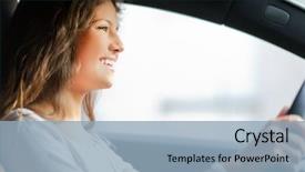  Presentation with happy new year 2022 - Audience pleasing presentation theme consisting of cars ladies - happy woman driving her new backdrop and a light blue colored foreground