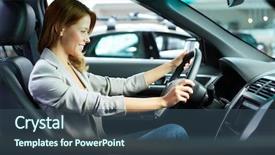  Presentation with automobile - Amazing slides having cars ladies - photo of young woman choosing backdrop and a ocean colored foreground