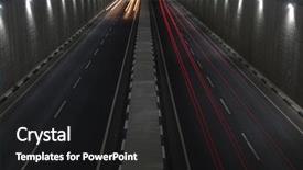  Presentation with cars - Amazing PPT layouts having cars padding by long exposure backdrop and a  colored foreground